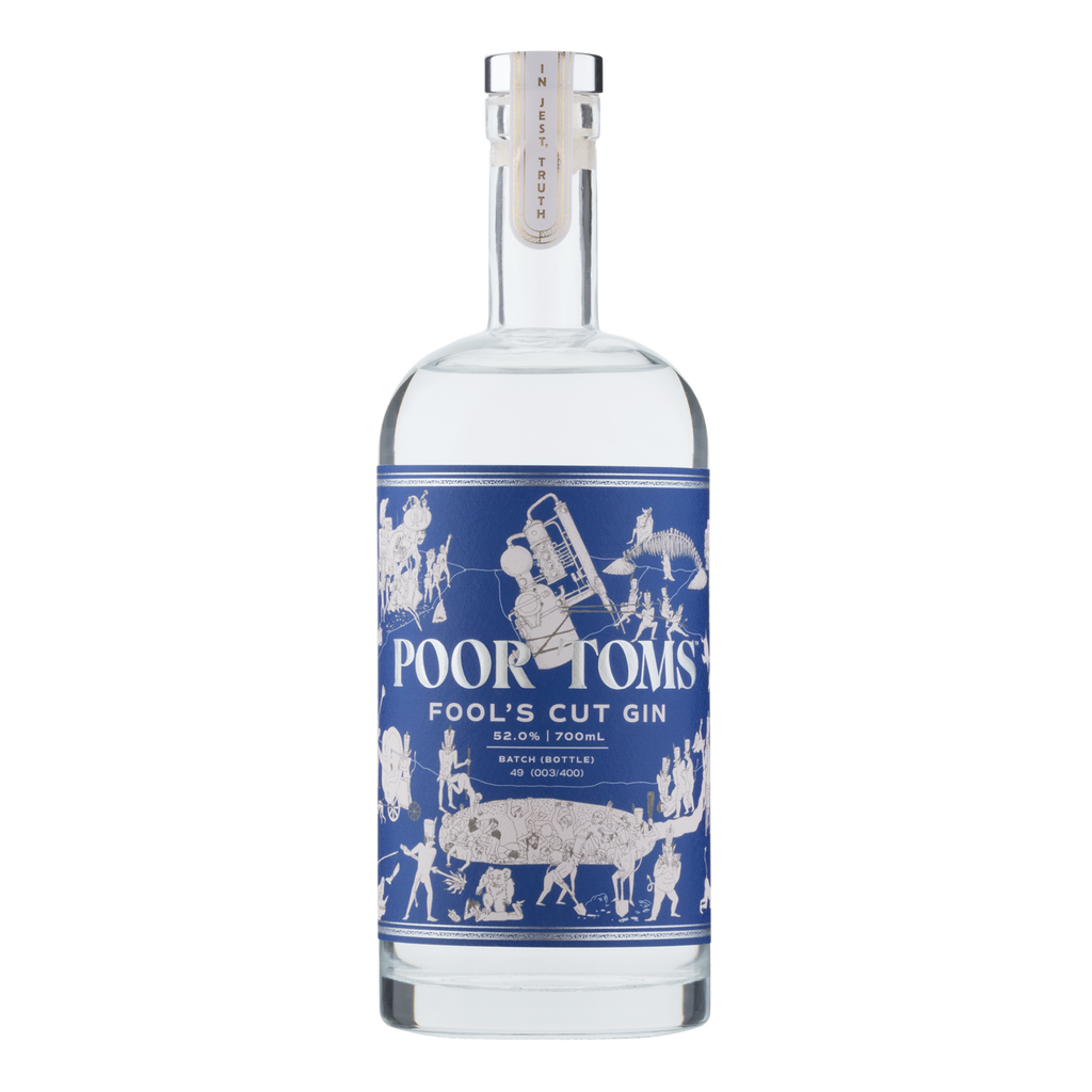 Poor Toms Fools Cut Gin 700ml - CBD Cellars