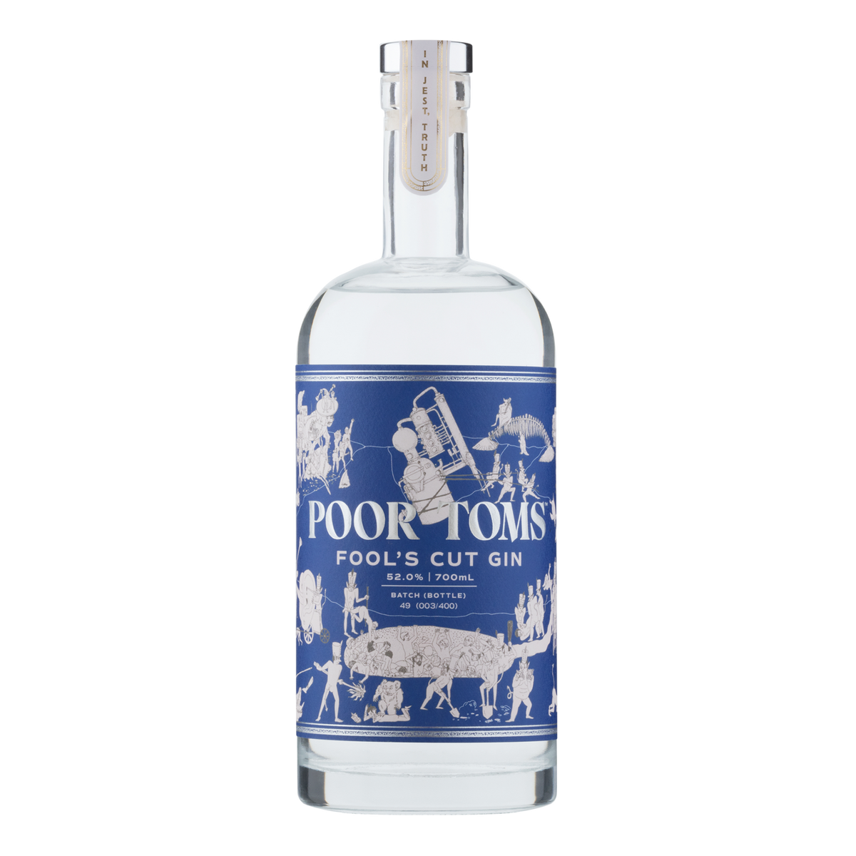 Poor Toms Fools Cut Gin 700ml - CBD Cellars