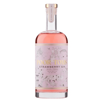 Poor Toms Strawberry Gin 700ml