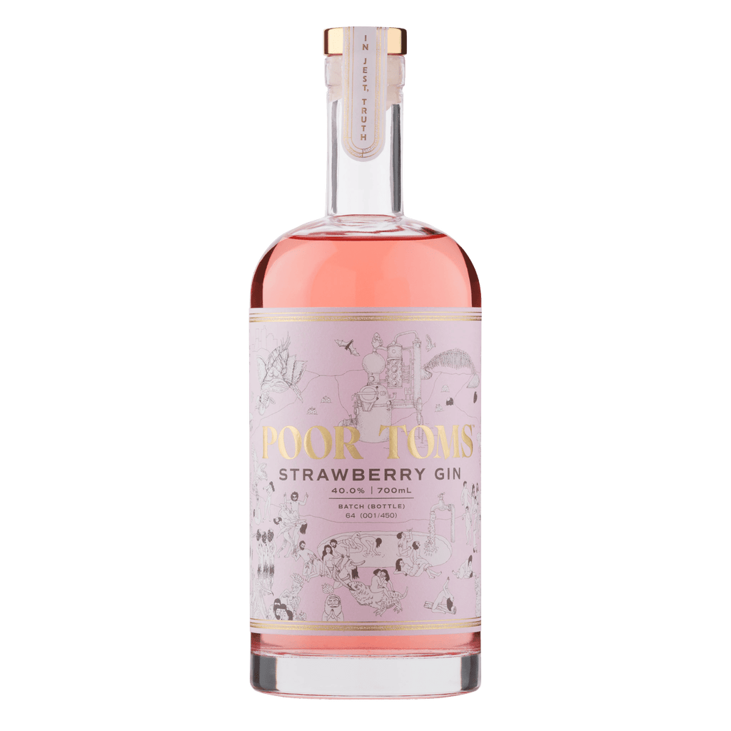 Poor Toms Strawberry Gin 700ml