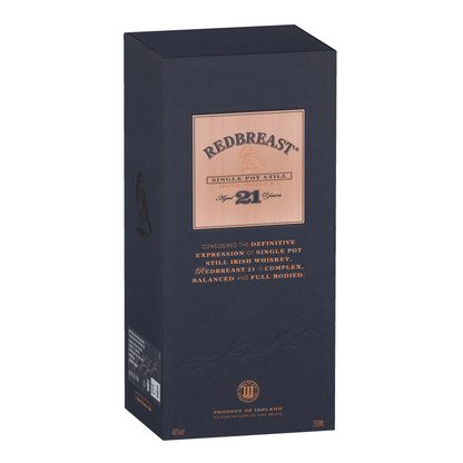 Redbreast Pot Still 21 Year Old Irish Whiskey 700ml