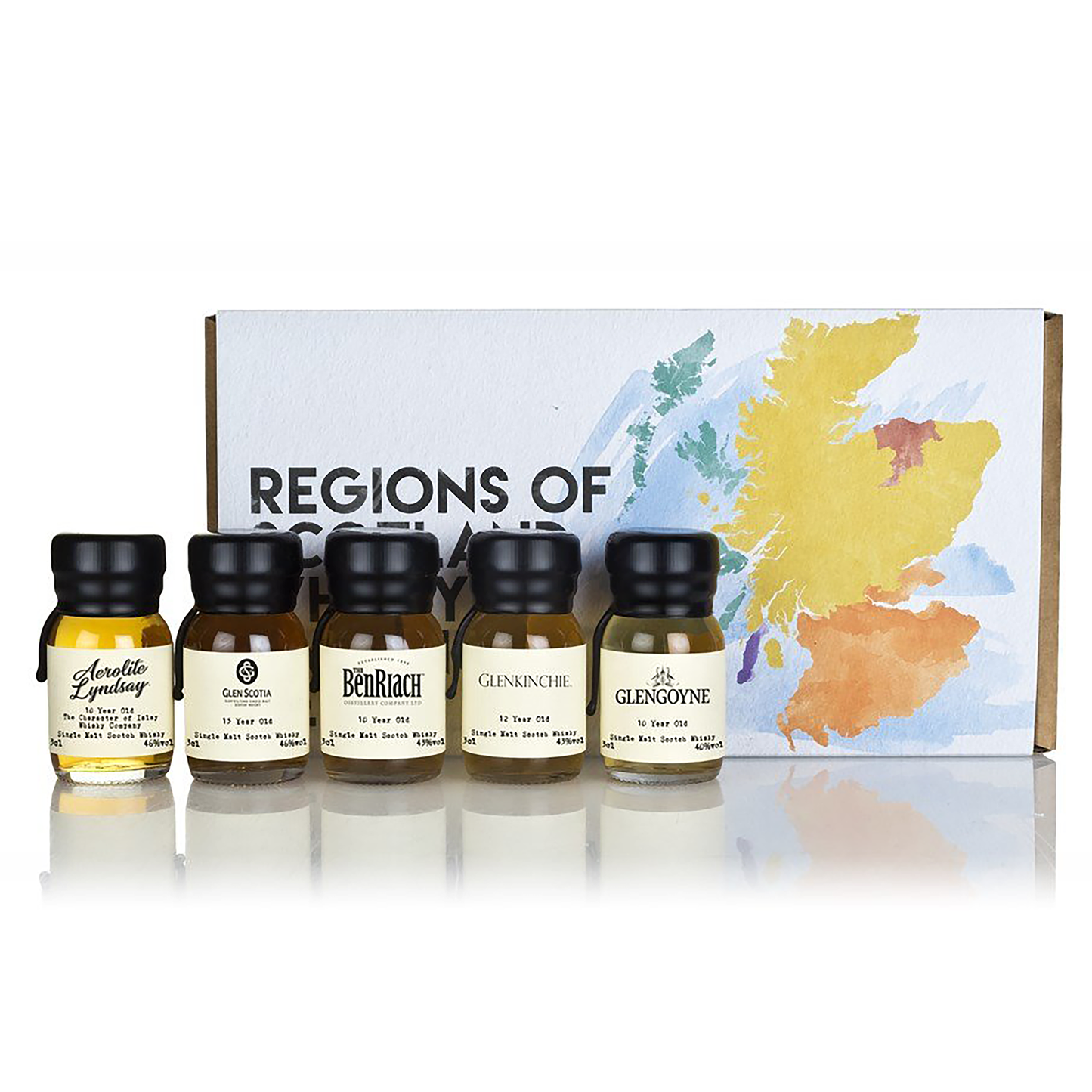 Drinks by the Dram Regions of Scotland Whisky Tasting Set