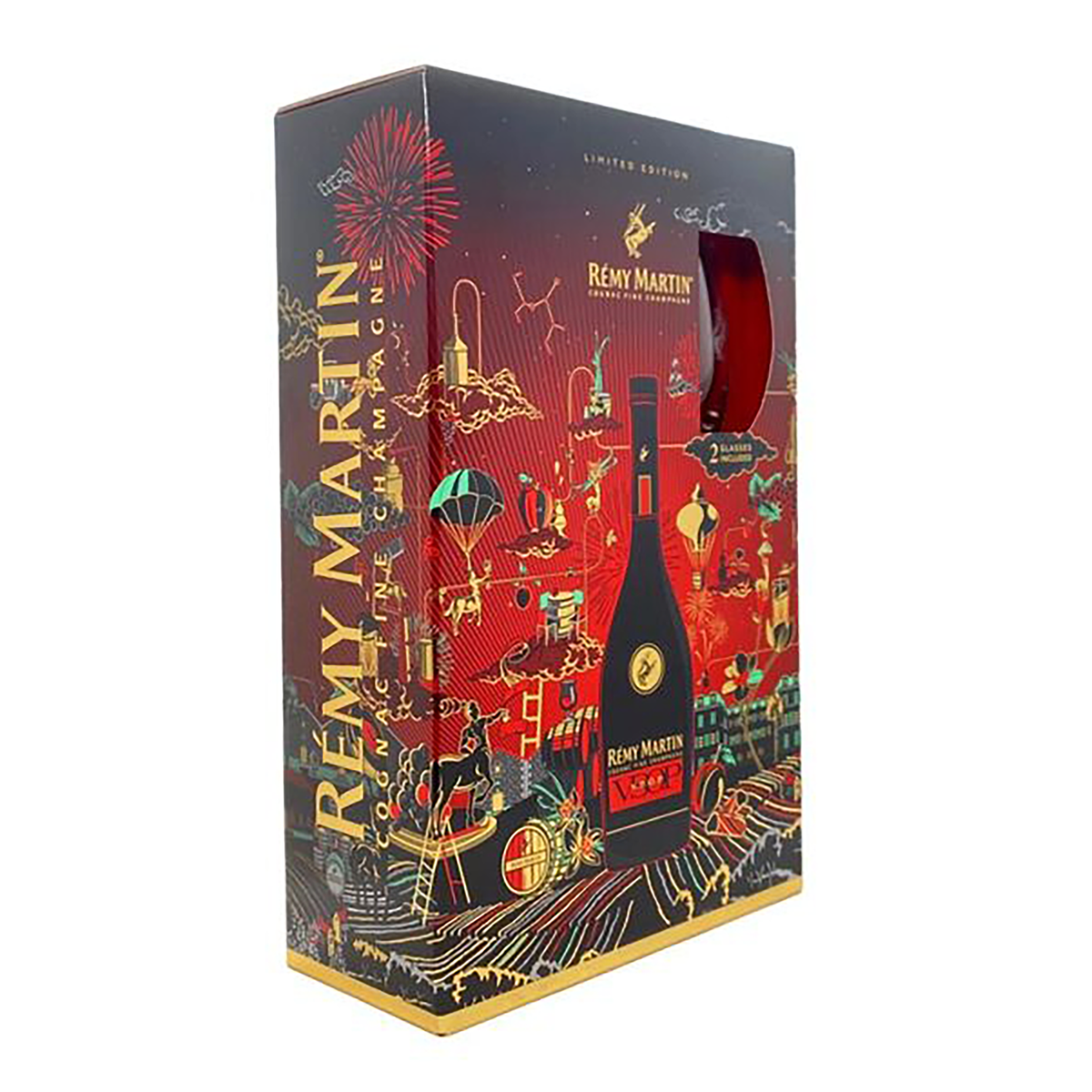 Remy Martin VSOP 700ml + 2 Glasses Pack