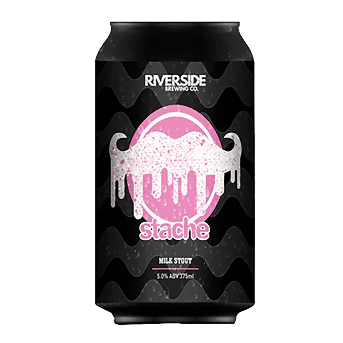 Riverside Stache Milk Stout (4 Pack)