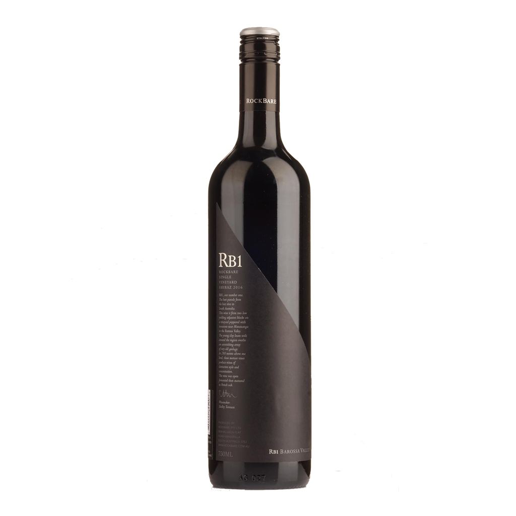 Rockbare RB1 Single Vineyard Shiraz 2017