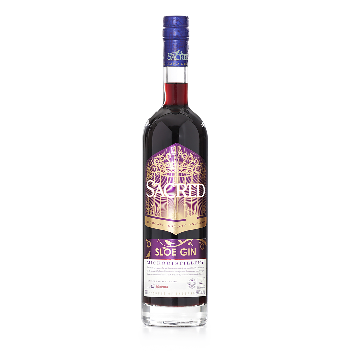 Sacred Sloe Gin 700ml - CBD Cellars