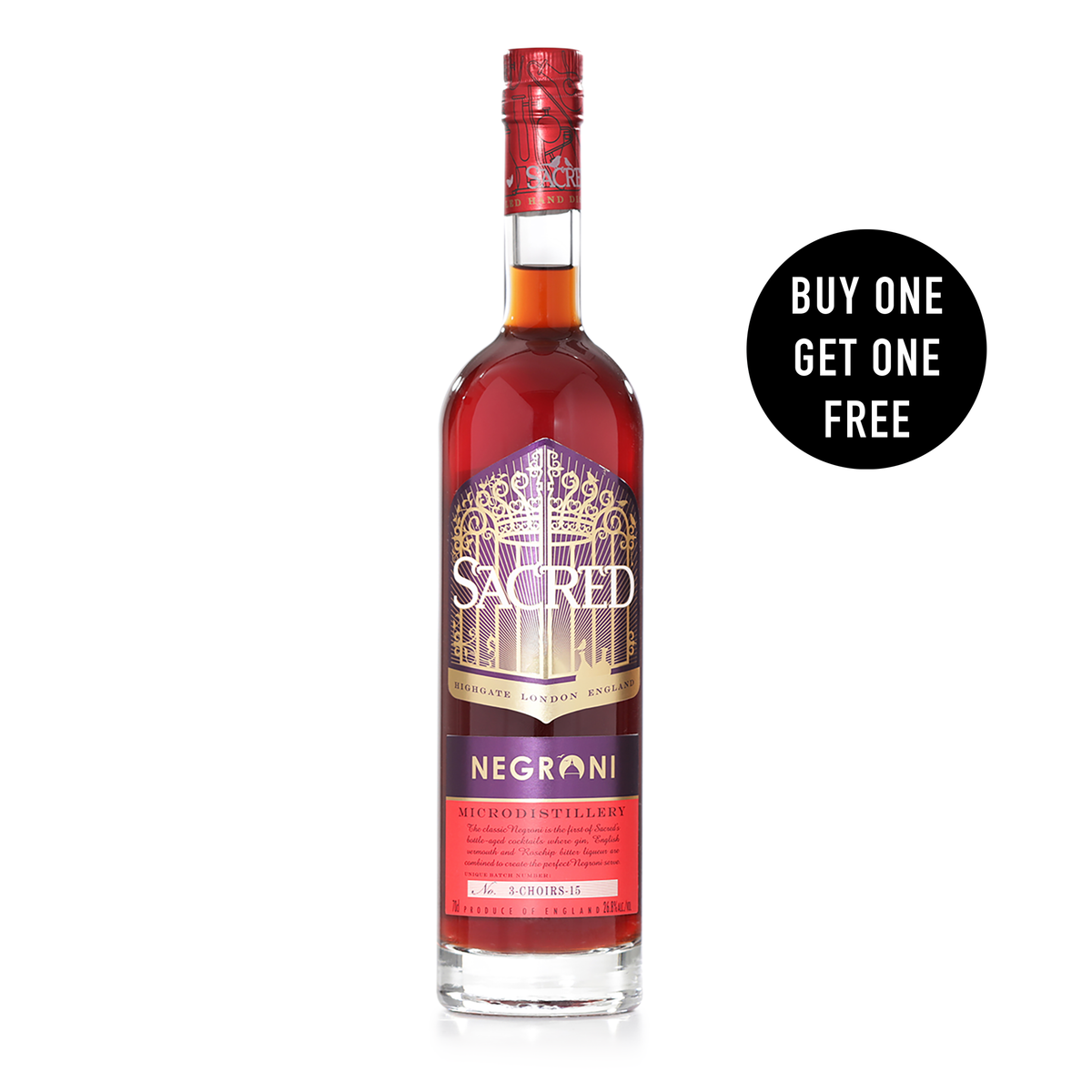 Sacred Bottle-Aged Negroni 700ml