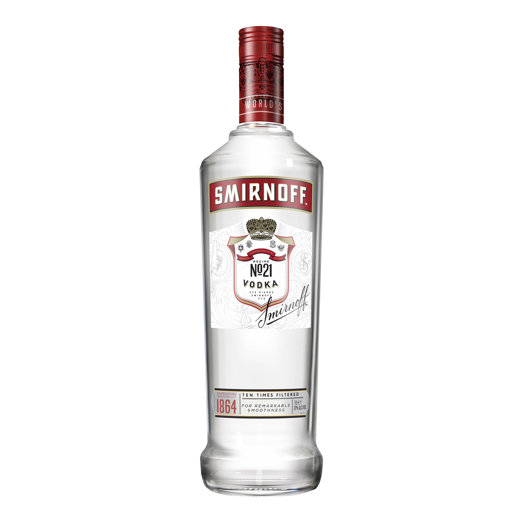 Smirnoff Red Label Vodka 1L
