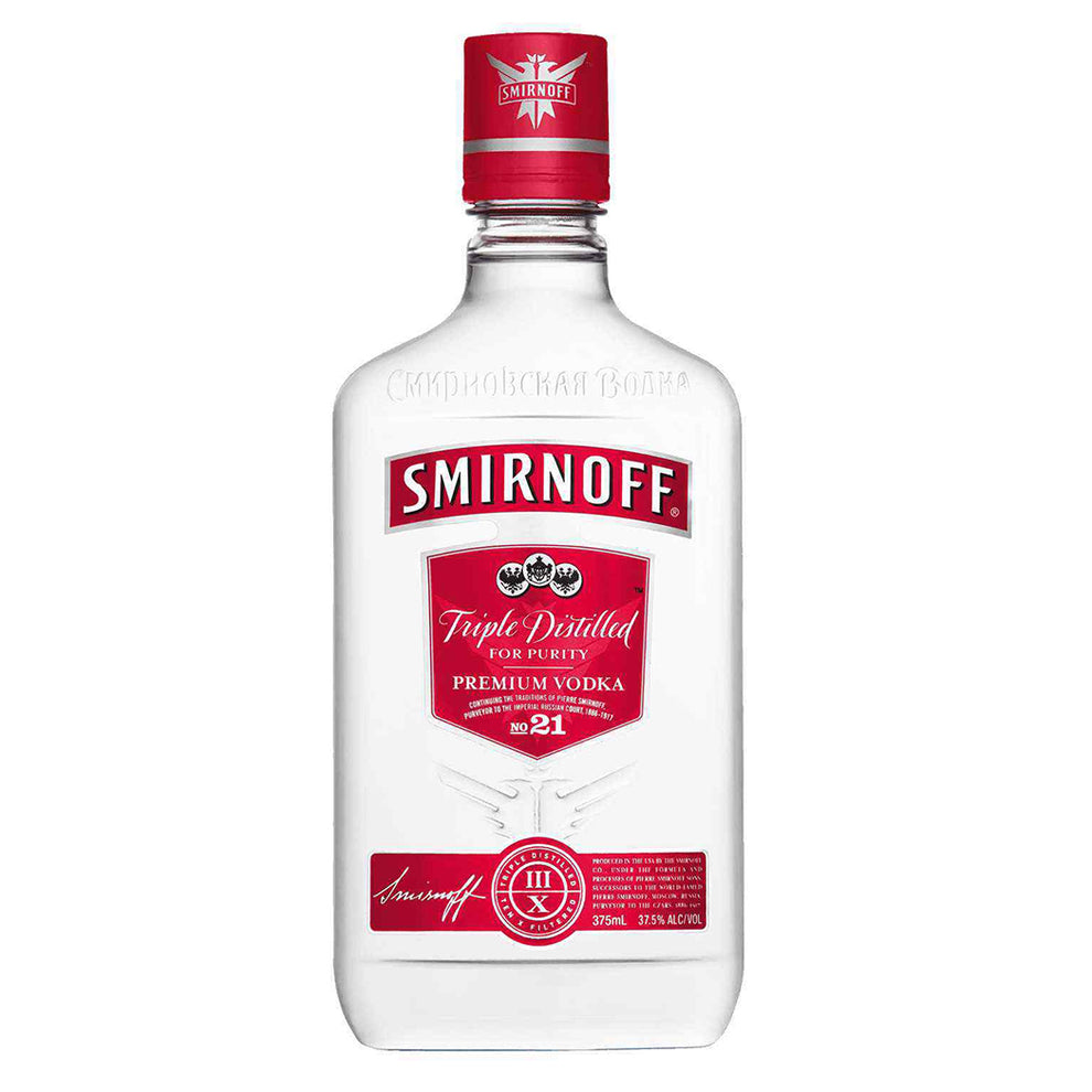 Smirnoff Red Label Vodka 375ml – CBD Cellars