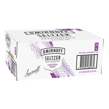 Smirnoff Seltzer Passionfruit (Case)