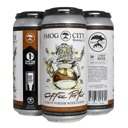 Smog City Brewing Co. Coffee Porter (4 Pack)