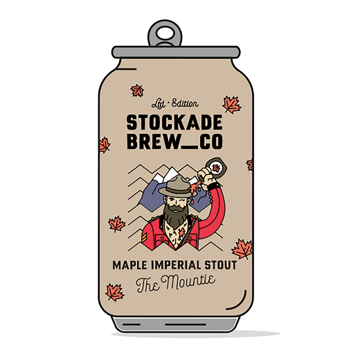 Stockade Maple Imperial Stout The Mountie (4 Pack)