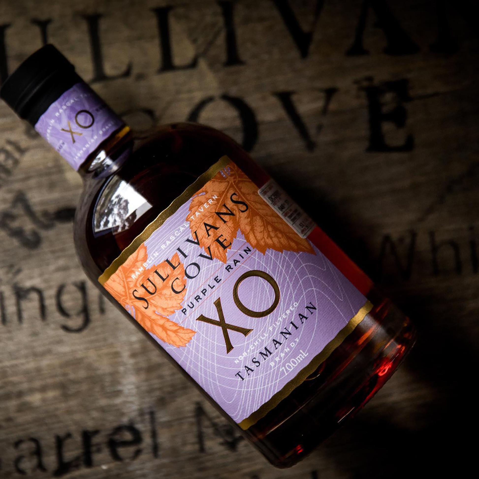 Sullivans Cove x Ramblin Rascal Tavern Purple Rain XO Brandy 700ml - CBD Cellars