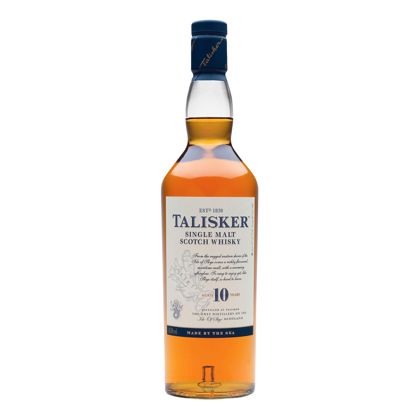 Talisker 10 Year Old Single Malt Scotch Whisky 700ml - CBD Cellars