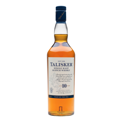 Talisker 10 Year Old Single Malt Scotch Whisky 700ml - CBD Cellars