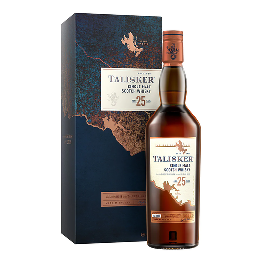 Talisker 25 Year Old Single Malt Scotch Whisky 700ml