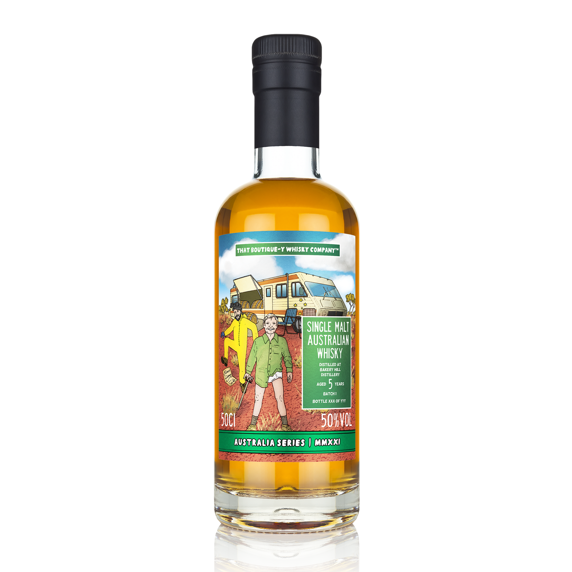 That Boutique-y Whisky Company Bakery Hill Distillery 5 Year Old Single Malt Whisky 500ml - CBD Cellars