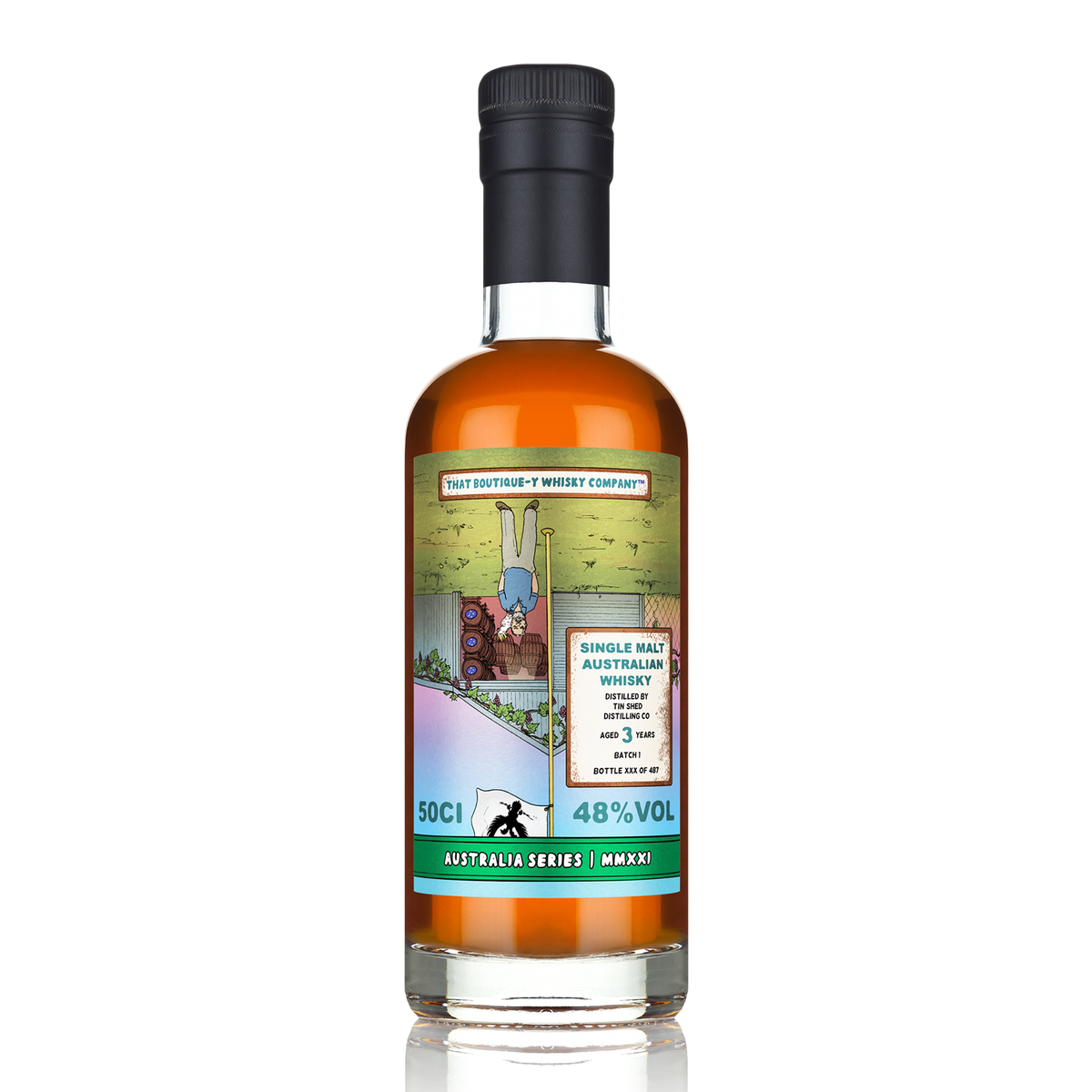 That Boutique-y Whisky Company Tin Shed Distilling Co 3 Year Old Single Malt Whisky 500ml - CBD Cellars