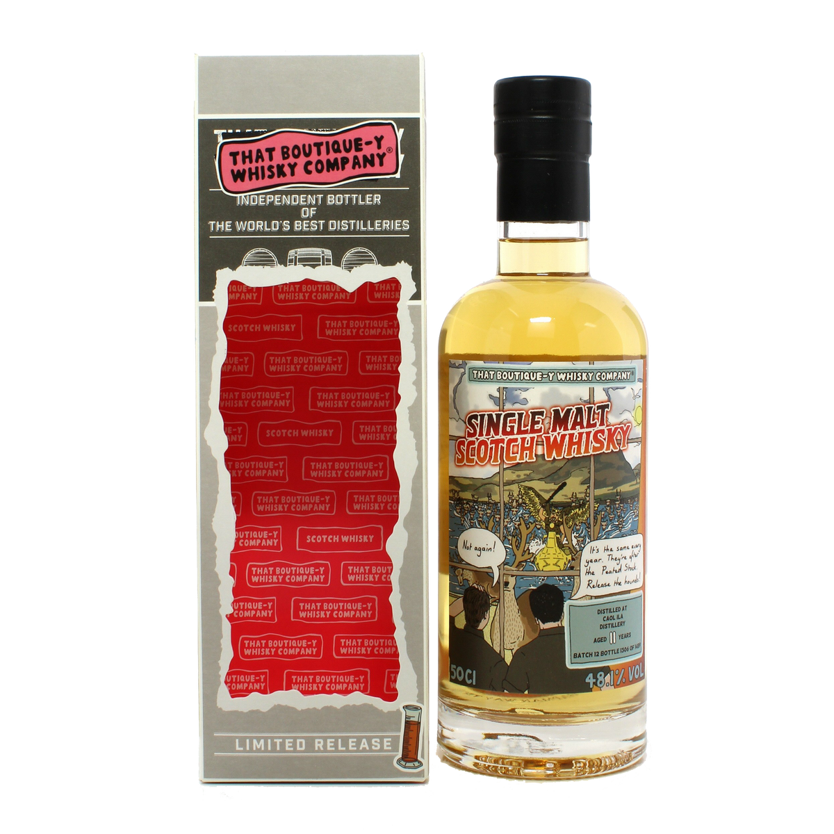 That Boutique-y Whisky Company Caol Ila 11 Year Old Batch 12 Single Malt Scotch Whisky 500ml - CBD Cellars