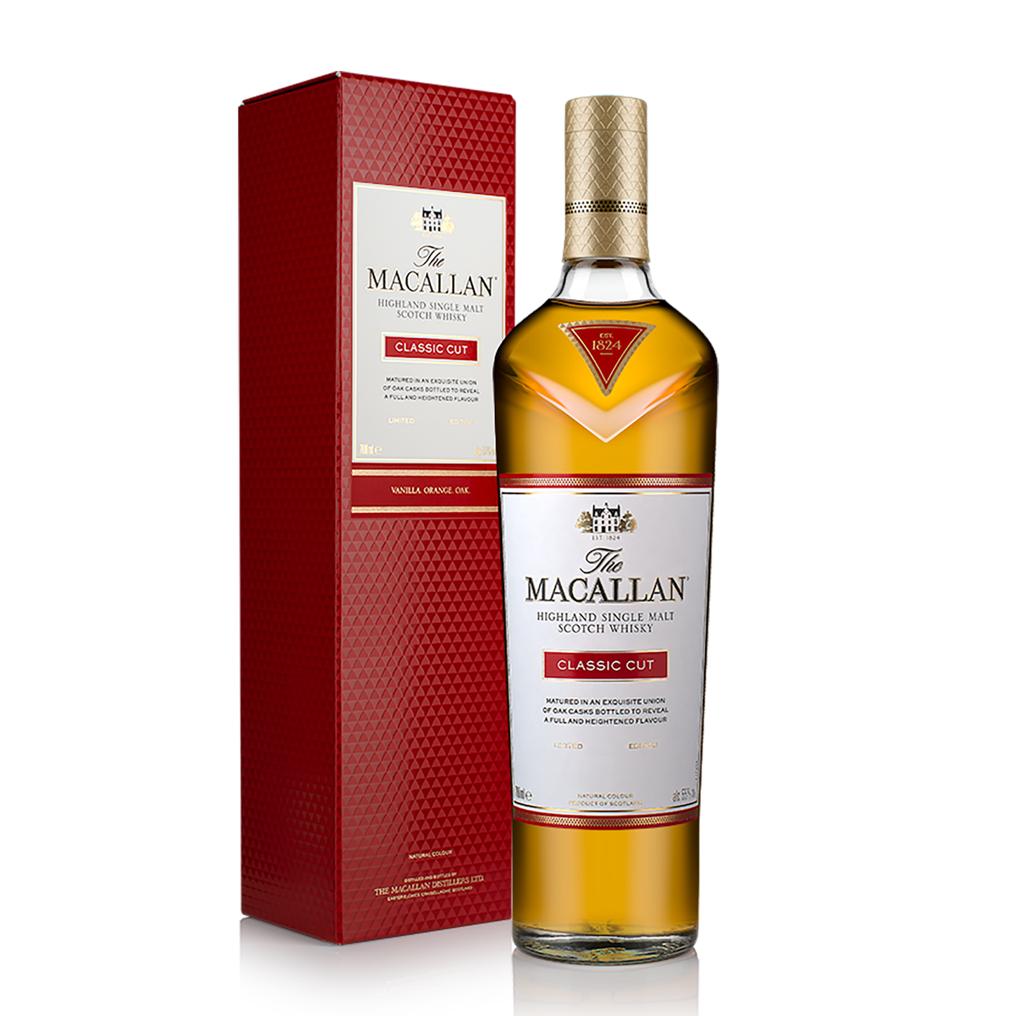 The Macallan Classic Cut Cask Strength Single Malt Scotch Whisky 700ml (2018 Edition)