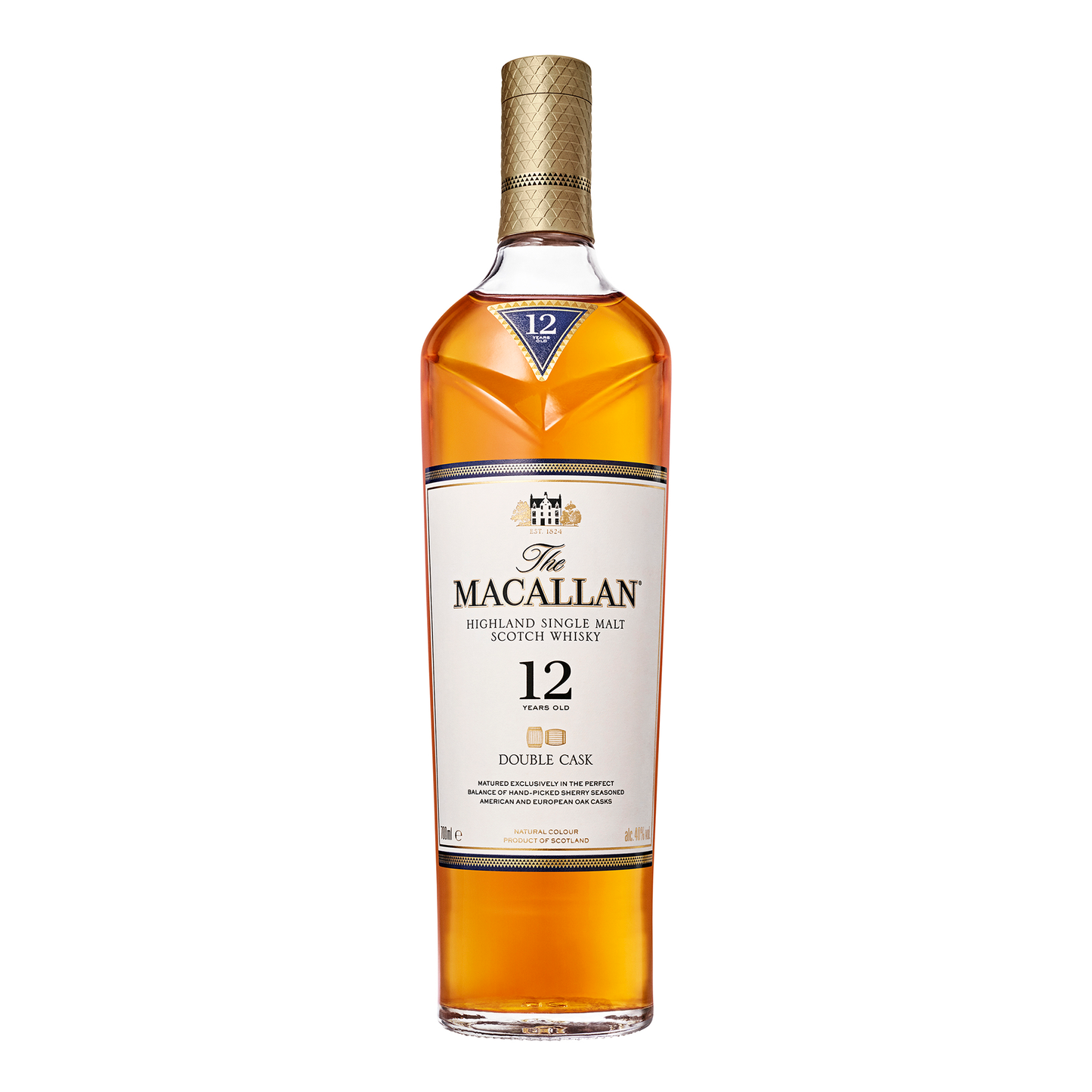 The Macallan Double Cask 12 Year Old Single Malt Scotch Whisky 700ml - CBD Cellars