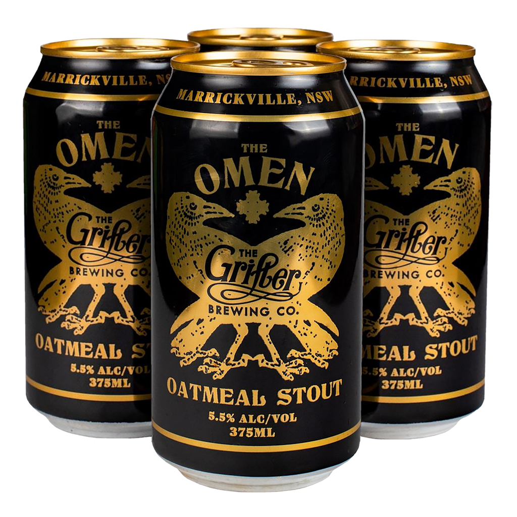 The Grifter Brewing Co. The Omen Oatmeal Stout (Case)