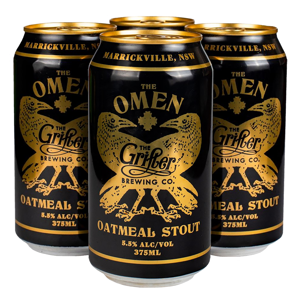 The Grifter Brewing Co. The Omen Oatmeal Stout (Case)