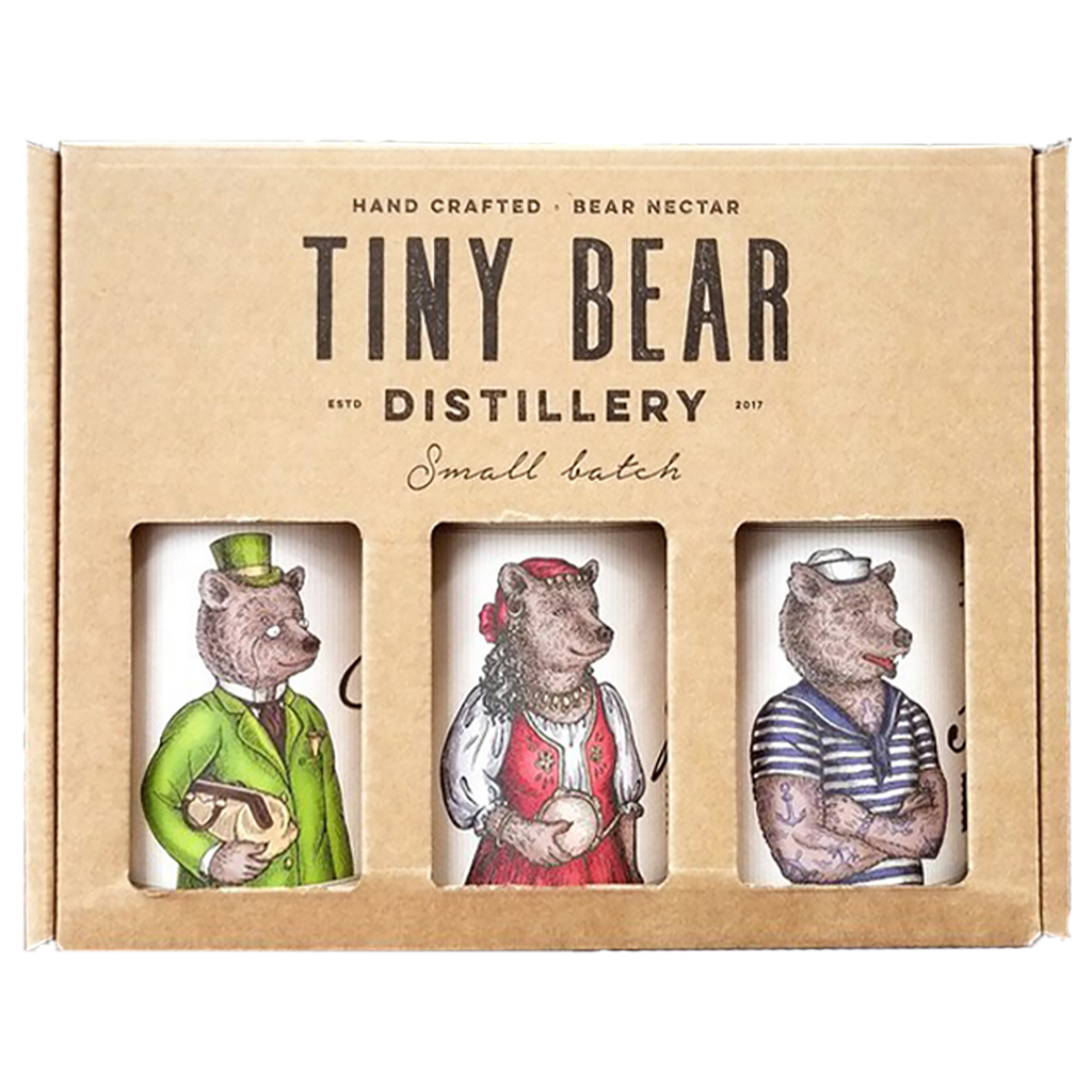Tiny Bear Distillery Tasting Trio Gin Set