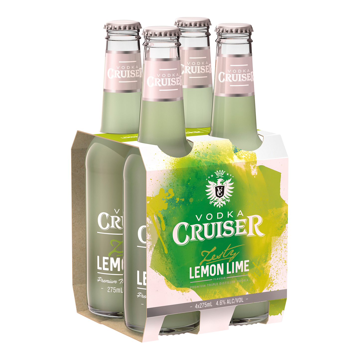 Vodka Cruiser Zesty Lemon Lime (4 Pack)