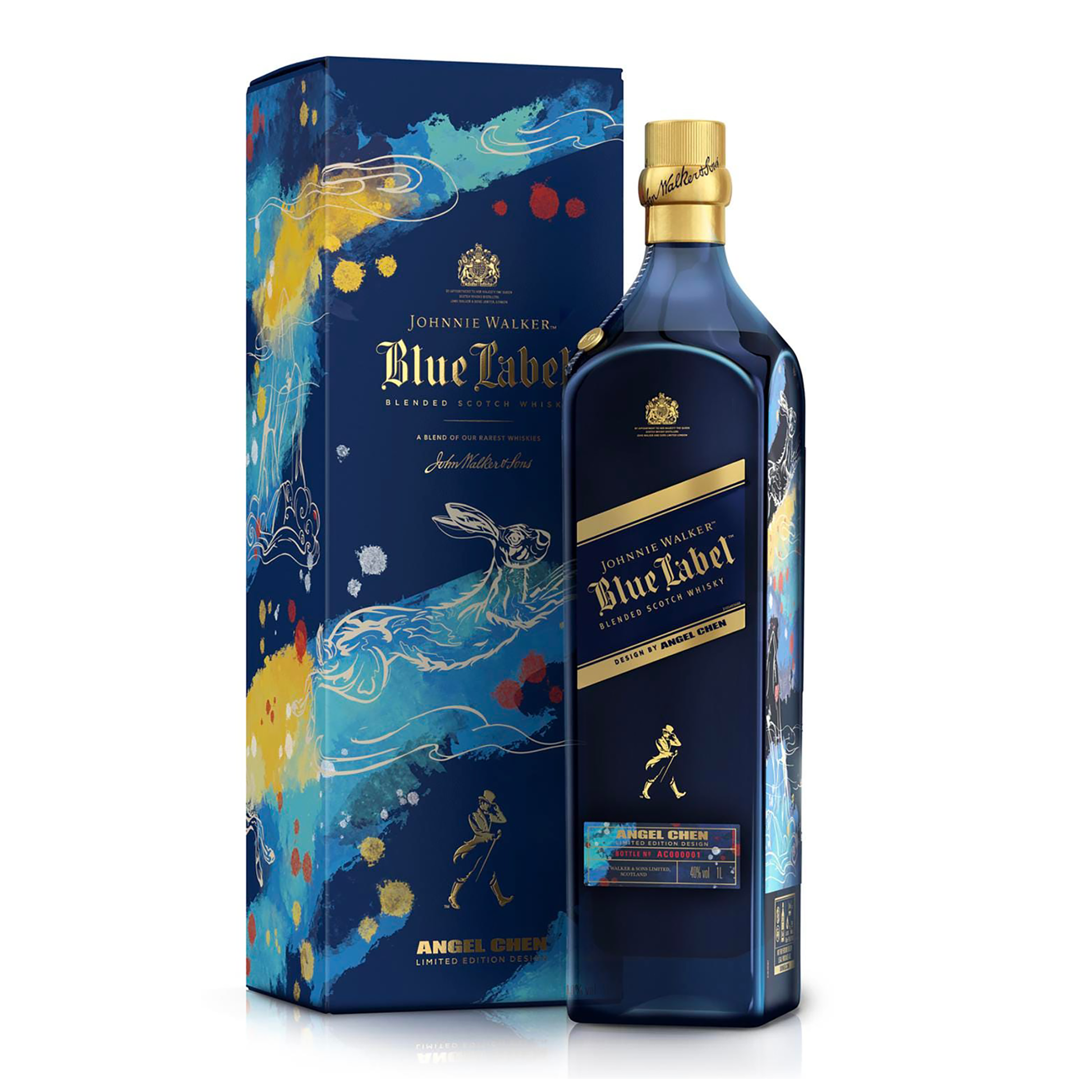 Johnnie Walker Blue Label Chinese New Year Limited Edition Year of the Rabbit Blended Scotch Whisky 700ml - CBD Cellars