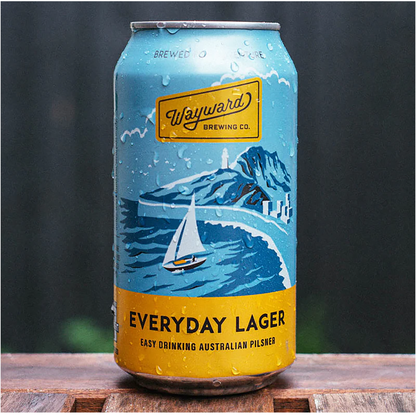 Wayward Brewing Everyday Lager (6 Pack)