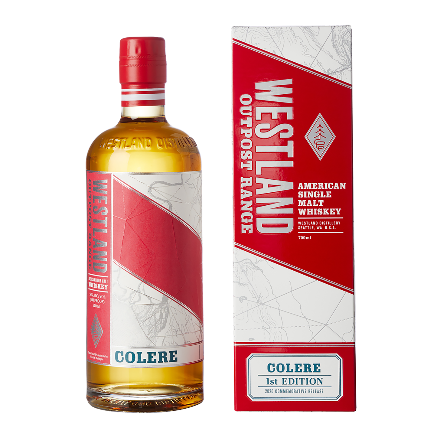 Westland Colere 1st Edition American Single Malt Whiskey 700ml (2020 Release) - CBD Cellars