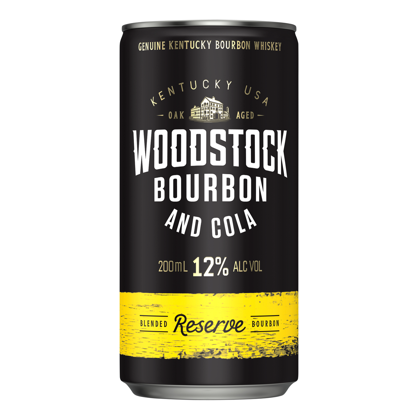 Woodstock Bourbon & Cola 12% (4 Pack)