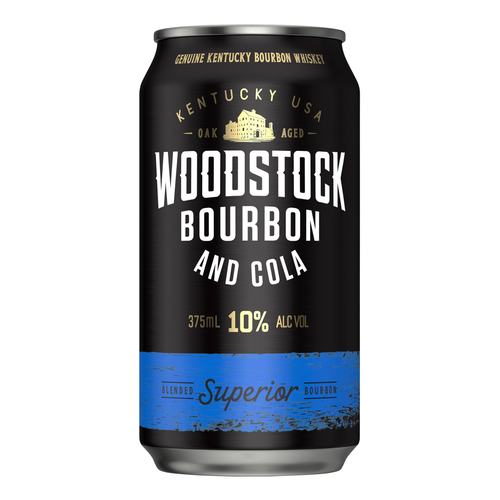 Woodstock Bourbon & Cola 10% (3 Pack)