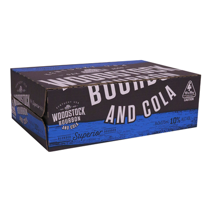 Woodstock Bourbon & Cola 10% (Case)