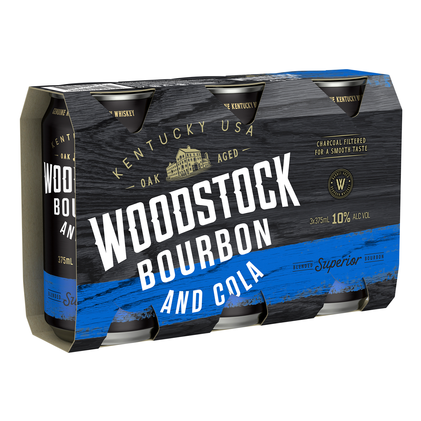 Woodstock Bourbon & Cola 10% (Case)