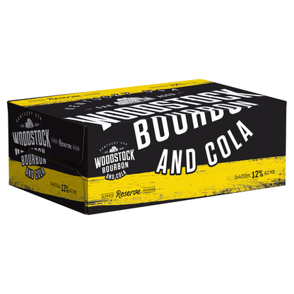 Woodstock Bourbon & Cola 12% (Case)