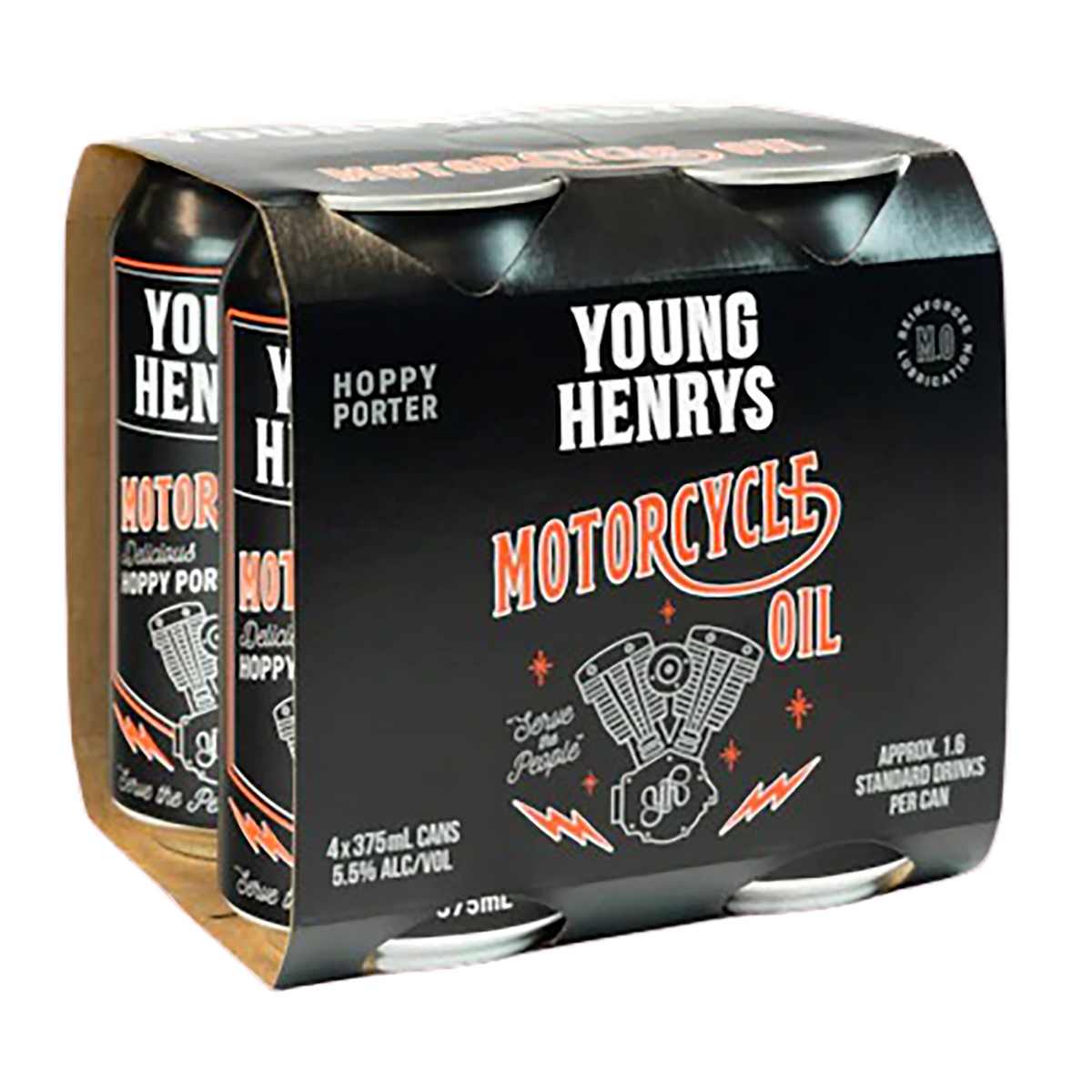 Young Henrys Motorcycle Oil Porter (4 Pack)