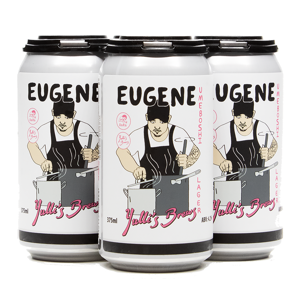Yulli's Brews Eugene Umeboshi Lager (4 Pack)